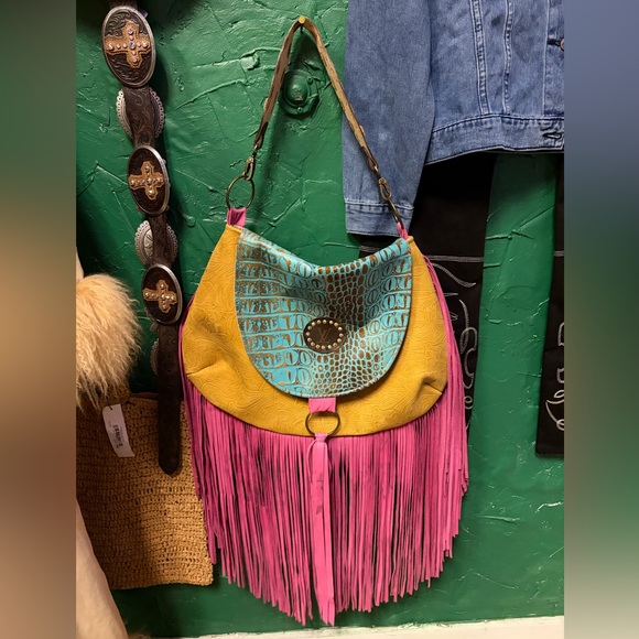 Keep It Gypsy Handbags - HUGE 20x20 Keep It Gypsy Fringe bag